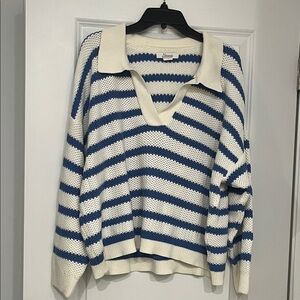 Women’s polo sweater